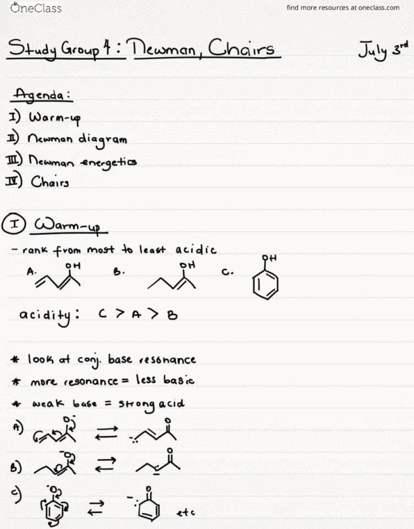 All Educational Materials For Chem 3a At University Of