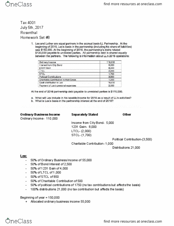 TAX 4001 Lecture Notes - Lecture 12: Ordinary Income thumbnail