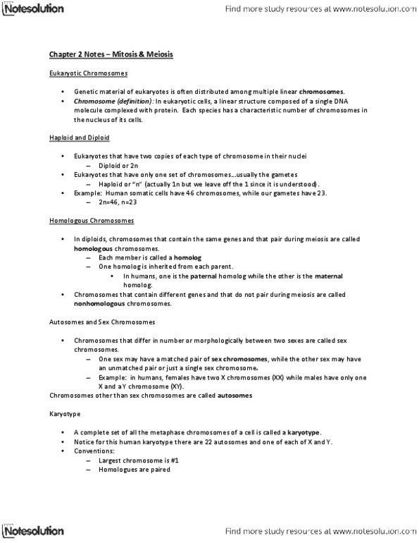 BI226 Chapter Notes - Chapter 2: Spindle Apparatus, Y Chromosome, Centriole thumbnail