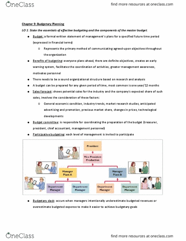 MGT 5 Chapter Notes - Chapter 9: Income Statement, Indian Railways, Direct Labor Cost thumbnail