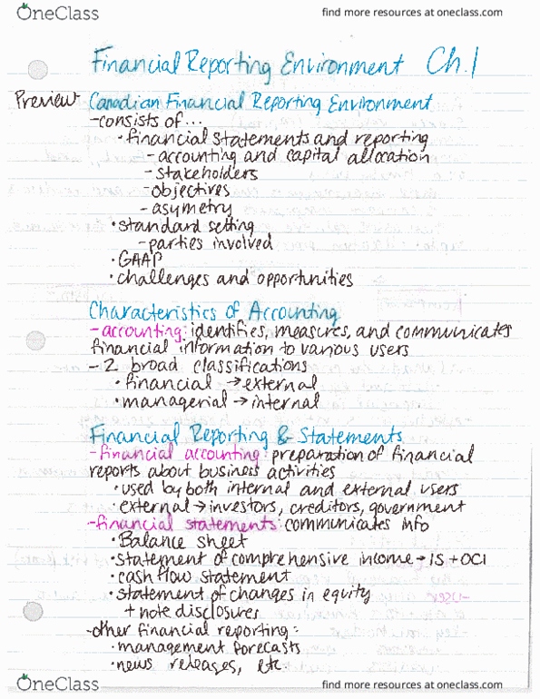 ADM 2342 Chapter Notes - Chapter 1: Automobilclub Von Deutschland, Cash Flow thumbnail