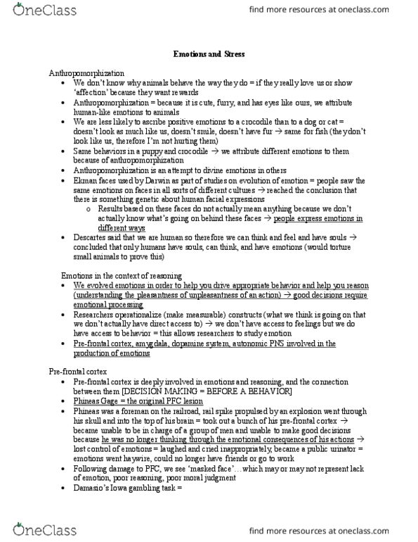 NPSY 11b Lecture Notes - Lecture 14: Iowa Gambling Task, Prefrontal Cortex, Phineas Gage thumbnail