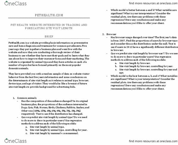 MGMT 4700 Lecture Notes - Lecture 1: F-Test thumbnail