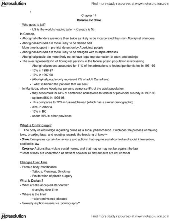 SOC101 Lecture Notes - Body Modification, Class Conflict, Scientific Method thumbnail