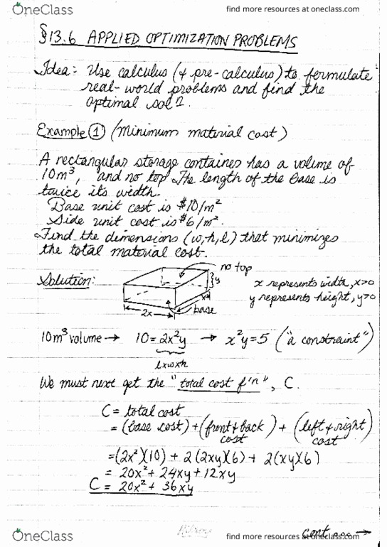 MATA32H3 Lecture Notes - Lecture 2: Nimber, Recap (Software) thumbnail