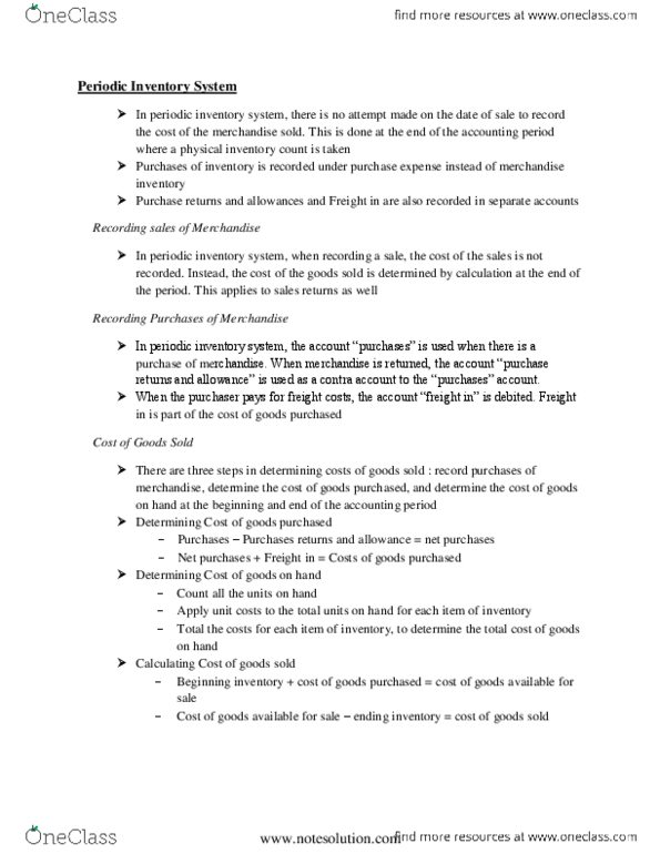 MGAB01H3 Chapter : Periodic Inventory System thumbnail