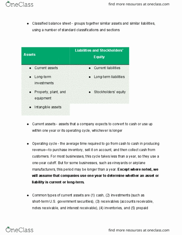 ACCT 203 Chapter Notes - Chapter 2: Accounts Payable, Promissory Note, Current Liability thumbnail