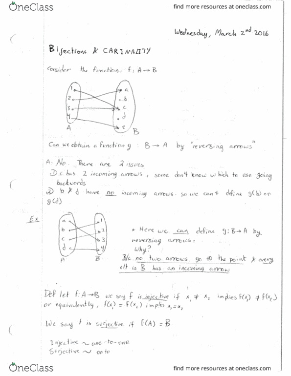 MAT102H5 Lecture Notes - Lecture 11: Surjective Function thumbnail