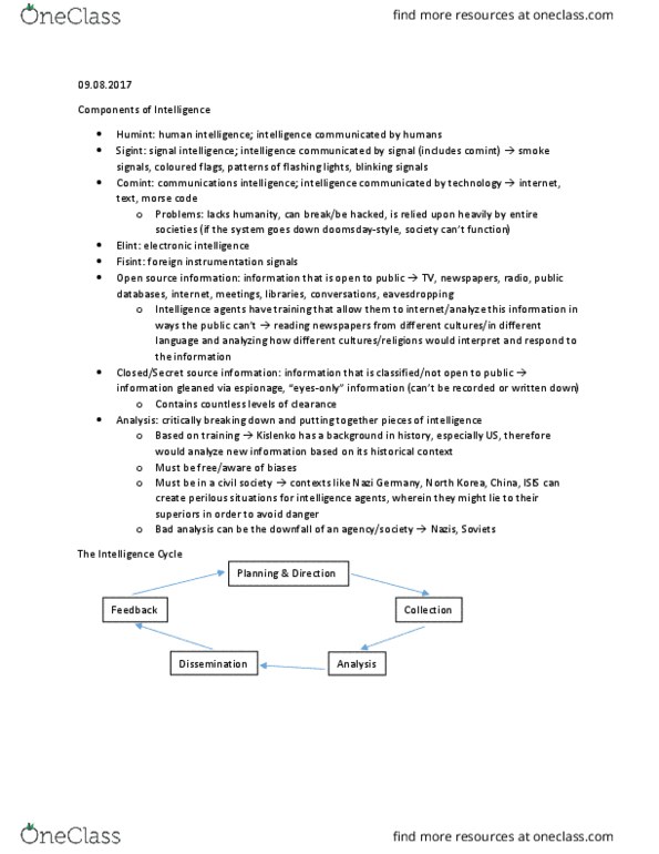 HST 540 Lecture Notes - Lecture 1: Morse Code, Crisis Management thumbnail