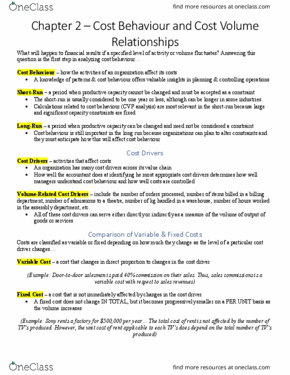 COMM-2016EL Chapter Notes - Chapter 2: Unit, Longrun, Lincoln Near-Earth Asteroid Research thumbnail