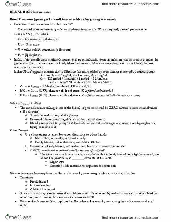 PNB 2265 Lecture Notes - Lecture 22: Osmoreceptor, Cotransporter, Epithelium thumbnail