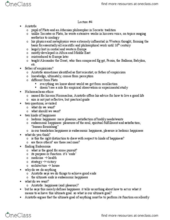 SOC SCI H1E Lecture Notes - Lecture 4: Episteme, Phronesis thumbnail