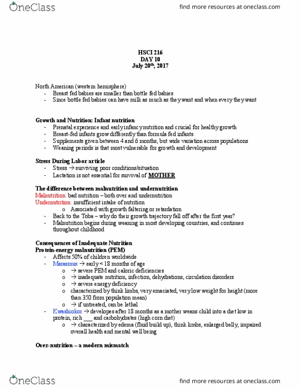 HSCI 216 Lecture Notes - Lecture 10: Photoperiodism, Activin And Inhibin, Lightdark thumbnail