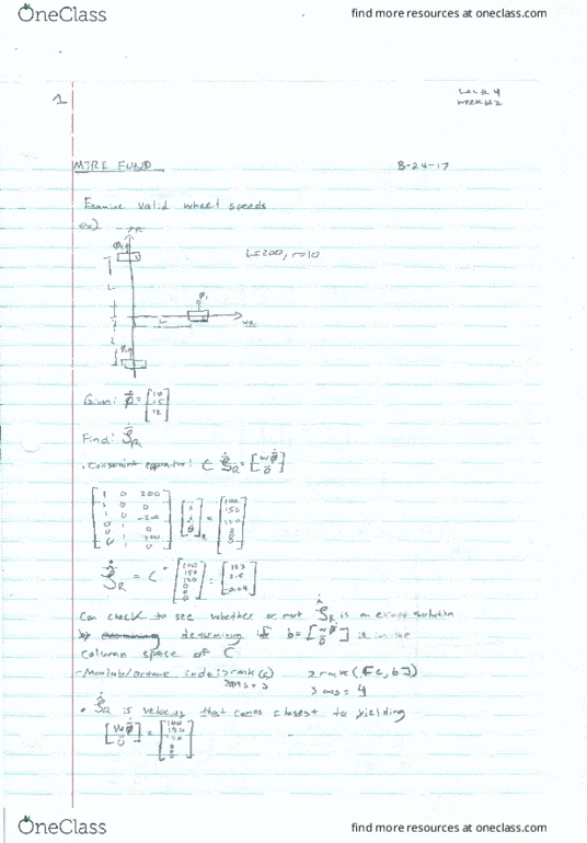 MTRE 3710 Lecture 4: Kinematics 2 thumbnail