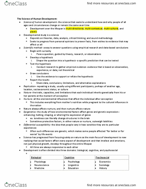 HD 101 Chapter Notes - Chapter 1: Classical Conditioning, Genital Stage, Sigmund Freud thumbnail