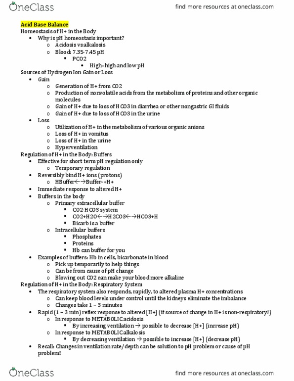 PNB 2265 Lecture Notes - Lecture 31: Hyperglycemia, Extracellular Fluid, Glutamine thumbnail