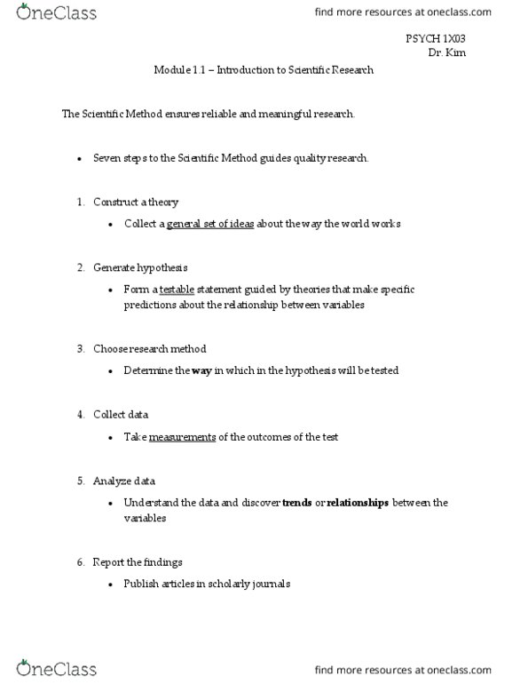 PSYCH 1X03 Chapter Notes - Chapter 1.1: List Of Fables Characters thumbnail