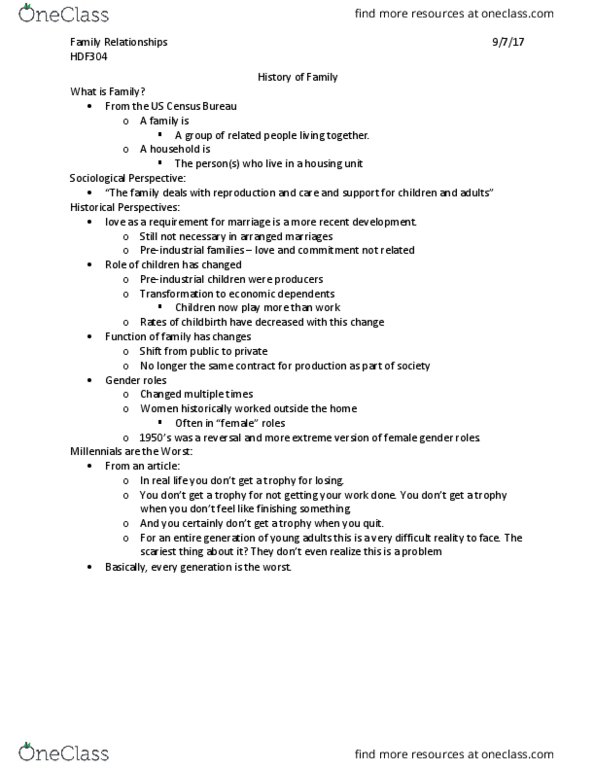 HDF 304 Lecture Notes - Lecture 2: United States Census Bureau thumbnail