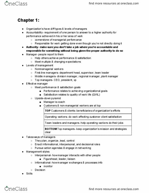 MGT 323 Lecture Notes - Lecture 1: Social Skills, Iphone, Self-Awareness thumbnail