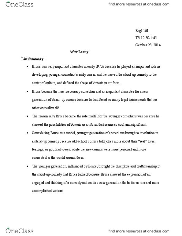 CHEM 233 Lecture 9: HW for 10-28-14 with clip thumbnail