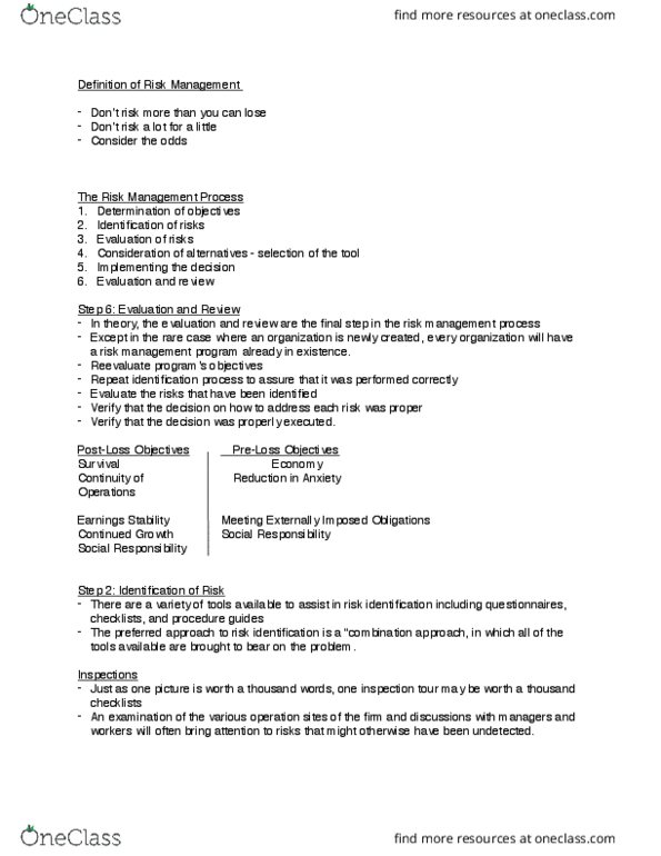 RMI-2302 Lecture Notes - Lecture 1: Income Statement thumbnail