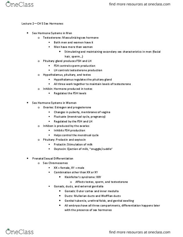 PSY BEH 118D Lecture Notes - Lecture 2: Gonad, Seminal Vesicle, Inguinal Canal thumbnail