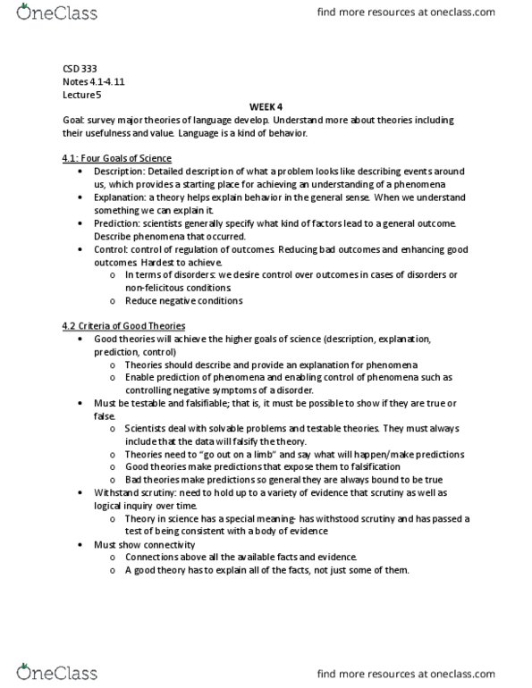 CSD 333 Lecture Notes - Lecture 5: Genetic Epistemology, Interpersonal Communication, Brian Macwhinney thumbnail