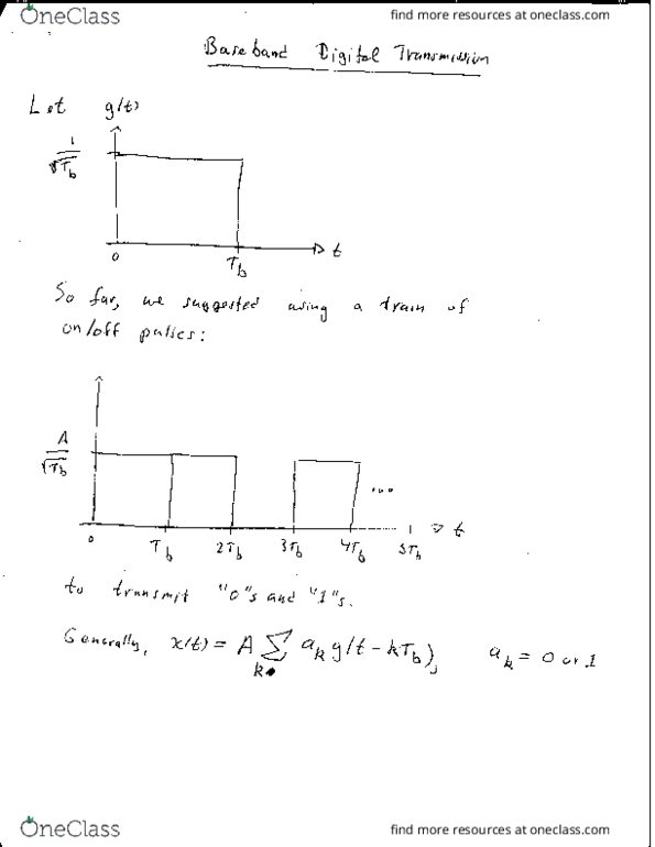 ECE318 Lecture 8: 8-Baseband Digital Transmission thumbnail