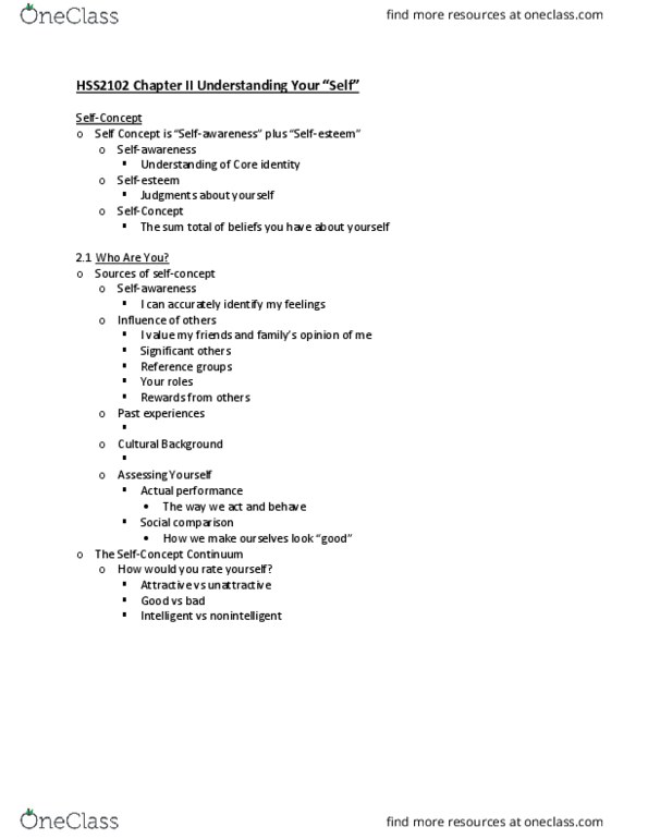 HSS 2102 Lecture Notes - Lecture 3: Stage Fright, Communication Apprehension, Systematic Desensitization thumbnail