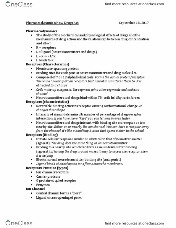 PSYC 3403 Lecture Notes - Lecture 2: Acetylcholine, Ibuprofen, Monoamine Oxidase thumbnail