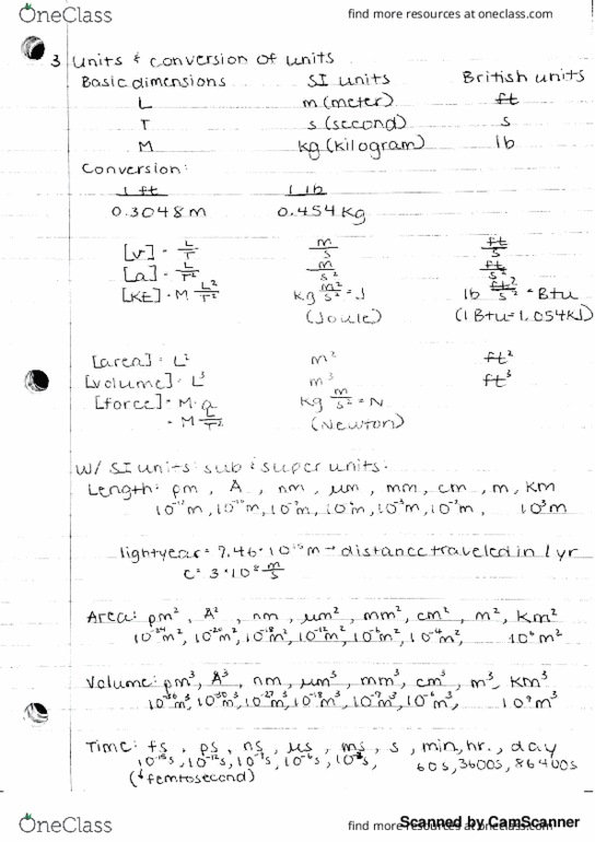 PHYSIC 113 Lecture 2: Units & Unit Conversions, Scientific Notation, Chapter 2: Average Motion, Instantaneous Velocity thumbnail
