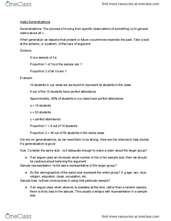 HUMA 1770 Lecture Notes - Lecture 7: Spiritualism, Overconsumption, Slippery Slope thumbnail