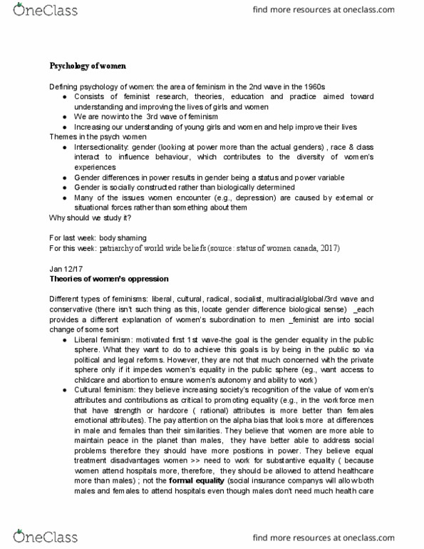 PSYC 3603 Lecture Notes - Lecture 6: Sampling Bias, Dysmenorrhea, General Social Survey thumbnail