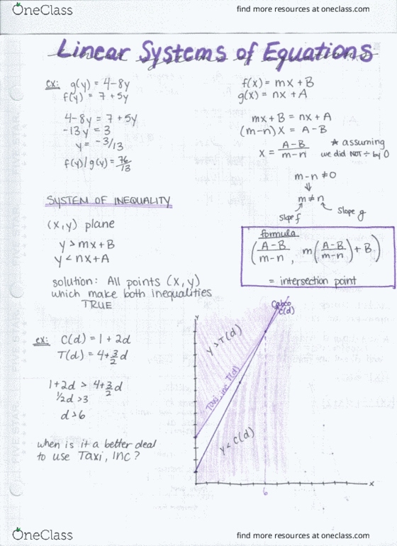 MATH 105 Lecture 3: Linear Systems of Equations thumbnail