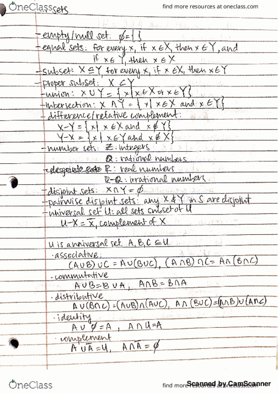 MATH 61 Chapter 1.1: Sets thumbnail