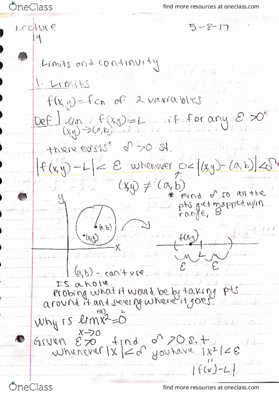 MATH 32A Lecture 14: Limits and Continuity thumbnail
