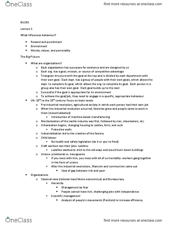 BU288 Lecture Notes - Lecture 16: Product Differentiation, Venn Diagram, Conscientiousness thumbnail