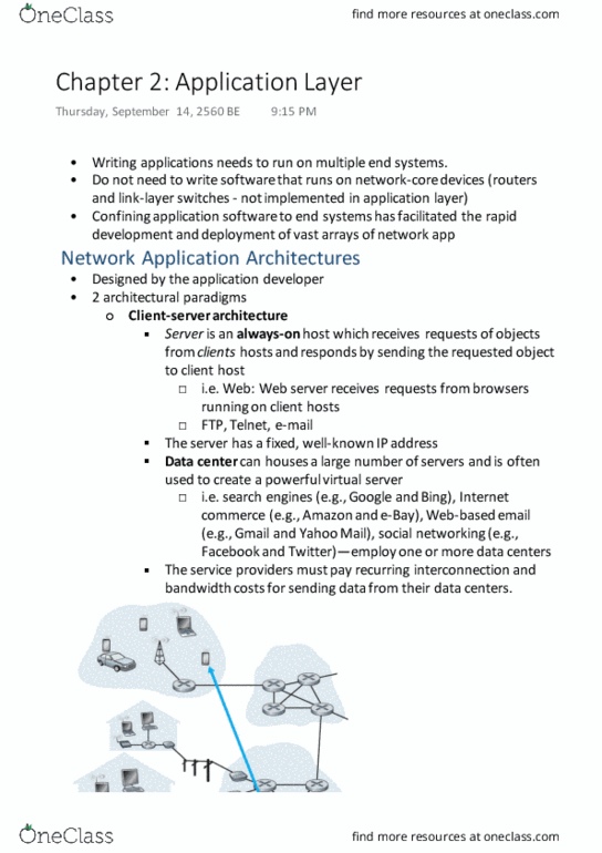 ENG EC 441 Lecture Notes - Lecture 4: Gmail, Web Server, Telnet thumbnail