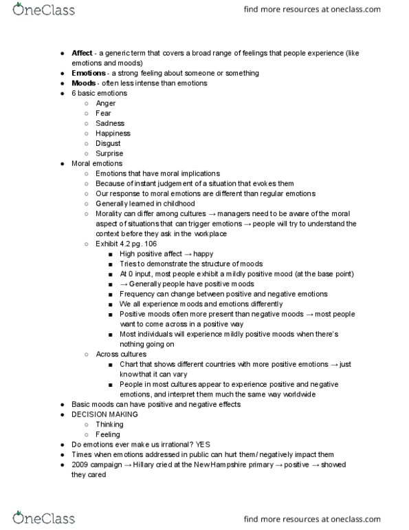 MGMT 201 Lecture Notes - Lecture 7: List Of Knot Terminology, Job Satisfaction, Absenteeism thumbnail