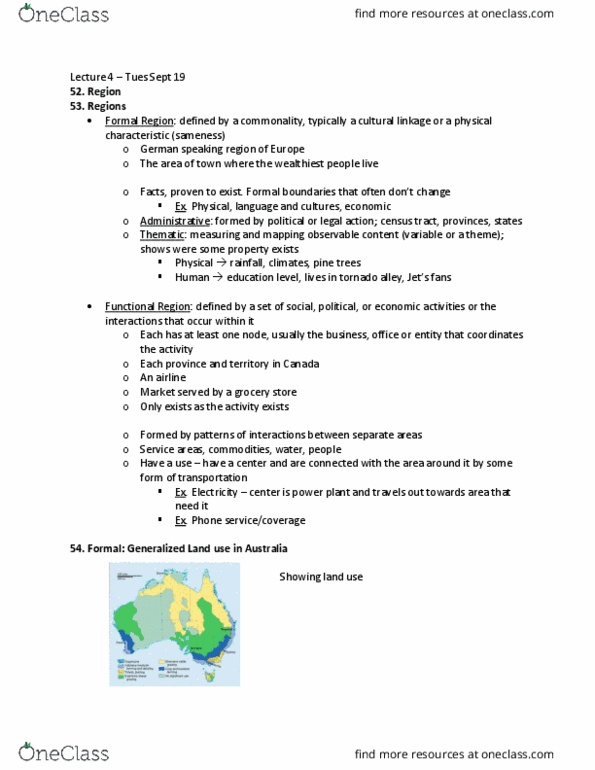GEOG 1280 Lecture Notes - Lecture 4: Contour Line, Determinism, Cultural Ecology thumbnail