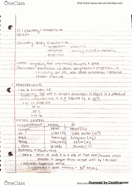 CHEM 030A Lecture 1: Chem30A Ch. 1 thumbnail