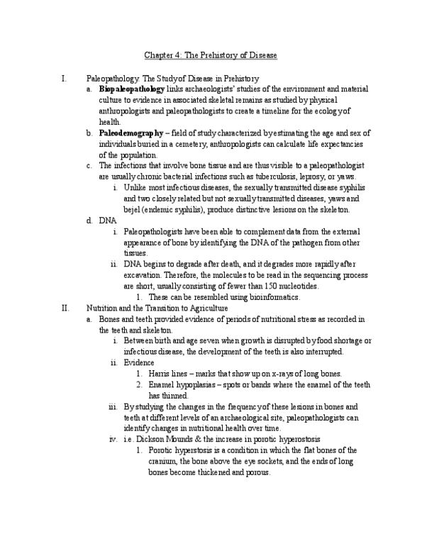 ANTH 2079 Chapter 4: Ch 4 outline-5pgs thumbnail