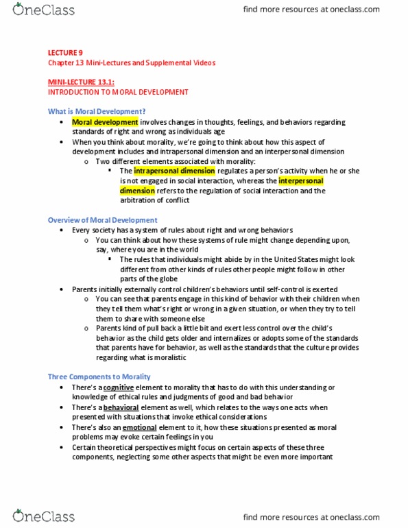 PSY BEH 111D Lecture Notes - Lecture 9: Homicide, Mendelian Inheritance, Ice Cream Cone thumbnail