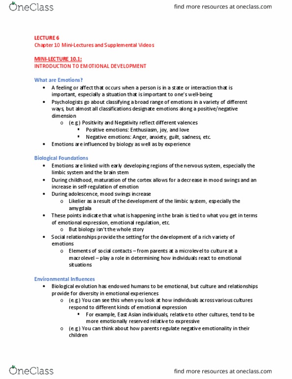 PSY BEH 111D Lecture Notes - Lecture 6: Grey Matter, Panic Disorder, Circadian Rhythm thumbnail