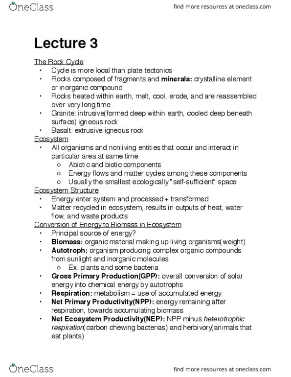 EESA01H3 Lecture Notes - Lecture 3: Lightning, Mercury Poisoning, Acid Rain thumbnail