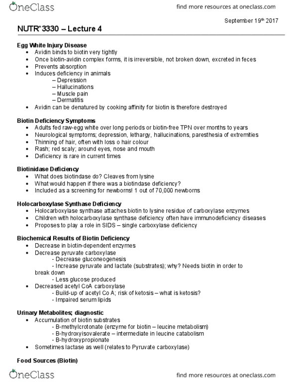 NUTR 3330 Lecture Notes - Lecture 3: Mitogen, Glycogen Phosphorylase, Hemoglobin thumbnail