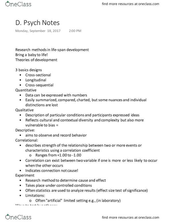 DEP 3053 Lecture Notes - Lecture 3: Music Therapy, Heart Rate, 3 Lbs thumbnail