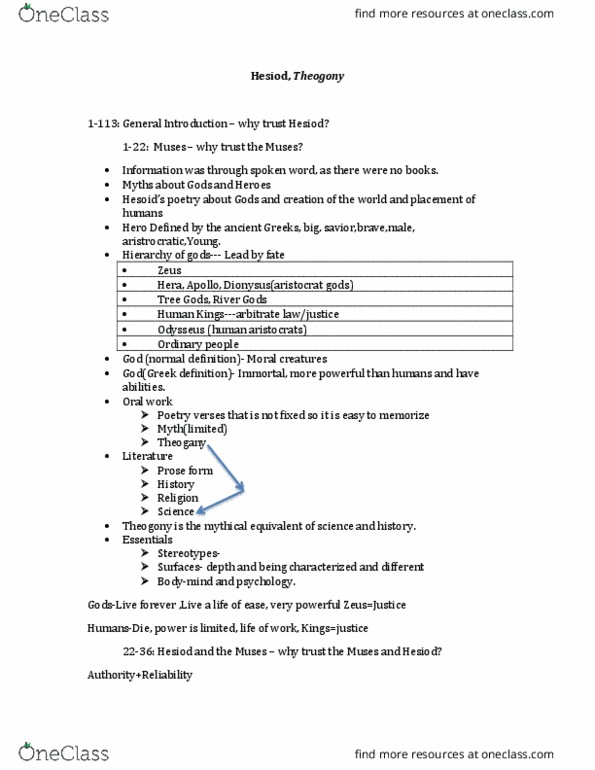 GRST 209 Lecture Notes - Lecture 1: Cyclops, Makhai, Castration thumbnail