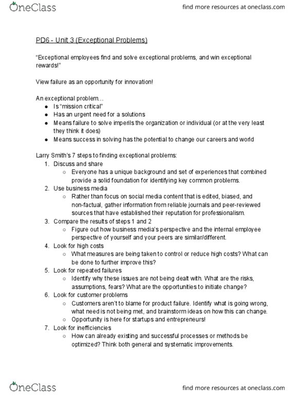 PD6 Lecture 2: PD6 Unit 3 Exceptional Problems thumbnail