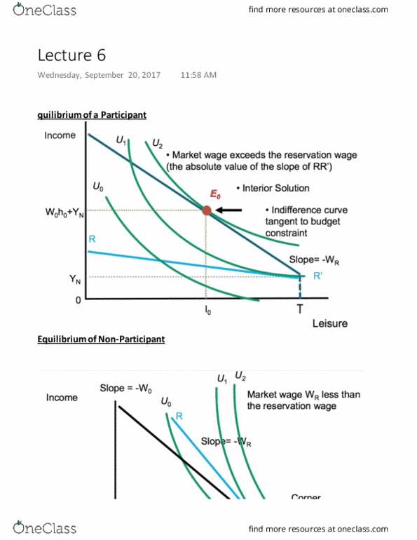 ECON 2A03 Lecture Notes - Lecture 6: Budget Constraint, Indifference Curve, Normal Good thumbnail